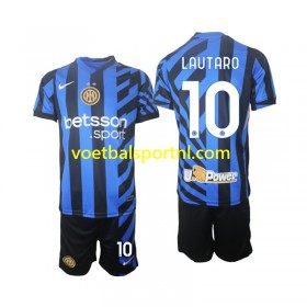 Inter Milan Lautaro 10 Kind Thuis Tenue 2024-25